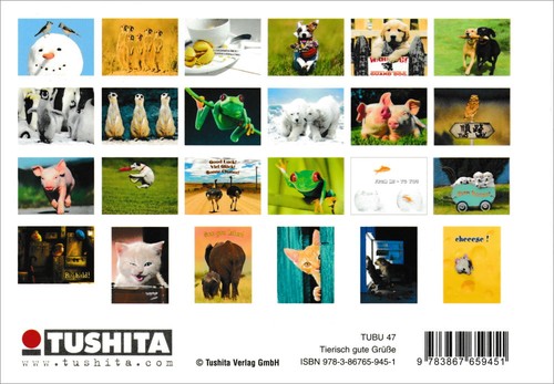 Postkartenbuch tierisch gute - "tierisch,