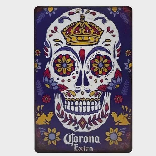 Blechschild corona extra bier - blechschild,
