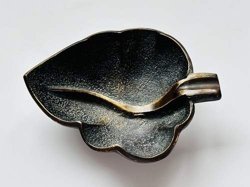 Vintage bronze aschenbecher - vintage,