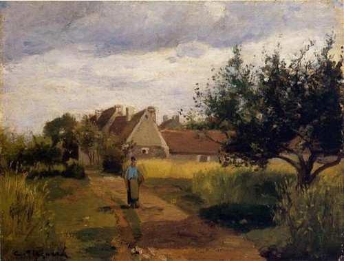 Betreten eines dorfes - dorfes, jpg