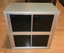 Holz CD-Regal mit 4 Fächern