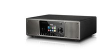 P TEC Pilatus II Anthrazit-Schwarz - DAB+/UKW/Internet Stereo-Radio mit CD