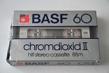BASF Chromdioxid II 60 NEU/OVP Audiokassette