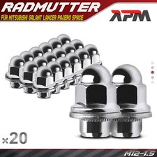 20x Radmutter für Mitsubishi Galant L 200 Lancer Pajero Space Outlander I ASX