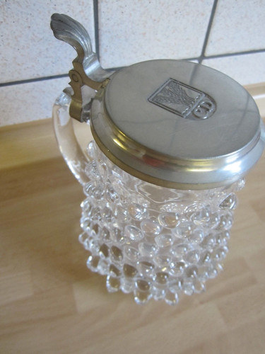 Schwerer glas bierkrug - schwerer, glas-bierkrug