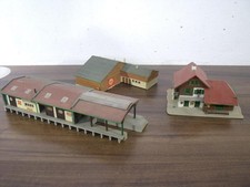 KIBRI, Vollmer   Bahngebäude - Konvolut  Spur N