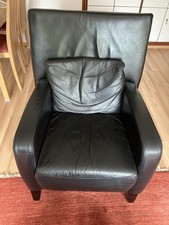 2 bequeme Ledersessel von