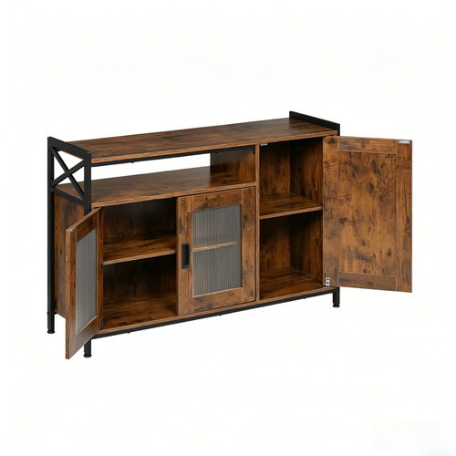 Küchenschrank braun 110x33x75 - braun,