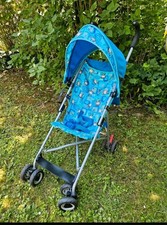 Babies R Us Buggy / Kinderwagen Reisebuggy blau Äffchen Motiv