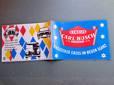 1962 programm CIRCUS CARL