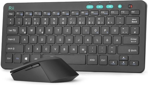 Rii tastatur maus set kabellos - tastatur,