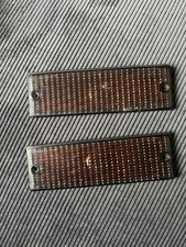 2x Frontblinker Blinkerglas Lichtscheiben set getönt schwarz smoke 3er BMW E30 