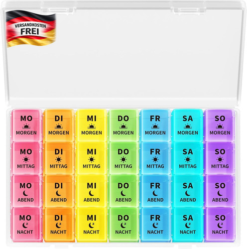 Tablettenbox tage große - 7,