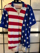 Radsport Trikot Retro Herren GORE Bike Wear Stars & Stripes Radsport Größe L