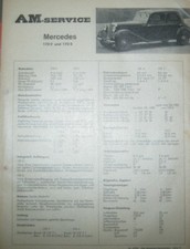 * Mercedes Benz 170V 170S  170 V S Reparaturanleitung + SERVICE 