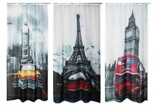 Voile Gardine Kräuselband ca