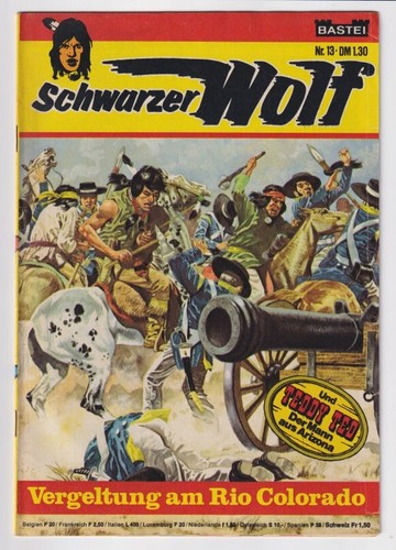 Schwarzer wolf bastei - schwarzer,
