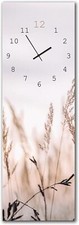 Wanduhr Calm Grasses 20x60 cm