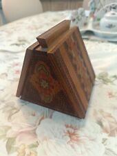 Holz Zigaretten Pyramide Box 