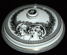 runde Porzellan Schmuck-