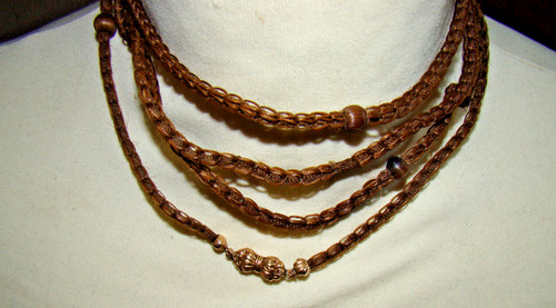 Echthaar kette damen - echthaar,