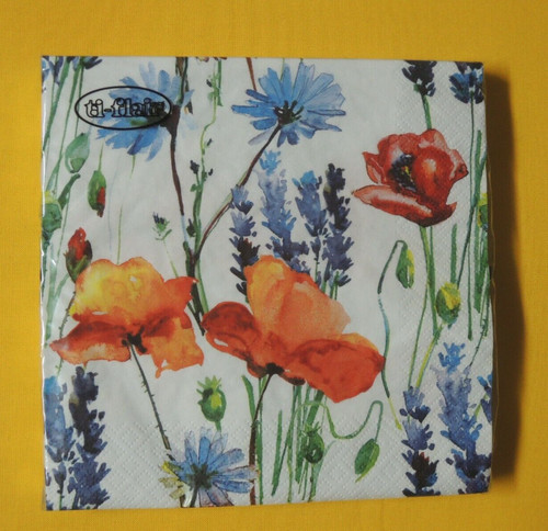 Servietten klatschmohn - 20,