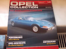 IXO Opel Collection OPEL  Aero GT 1969 Blau Cabriolet in Vitrine 1:43 OVP  Nr.45