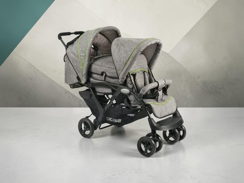 Chic baby geschwisterwagen - chic, 4