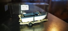 095 Wiking 1:87 Motorboot + Anhänger sehr guter Zustand, ohne Originalverpackung