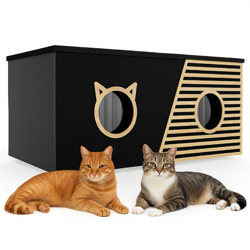 Qls katzenhaus outdoor xxl - qls,