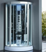 XXL Luxus LED Dampfdusche 95