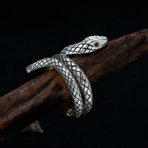 Schlange damen ring - schlange,