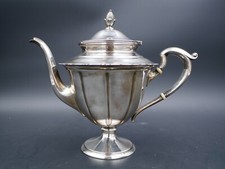 Wunderschöne Englische Teekanne Silber Silver England Tea Anlage 925 Sterling 