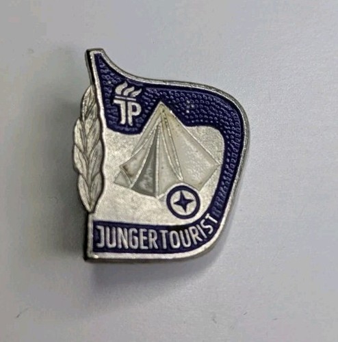 Fdj junge pioniere - pioniere, abzeichen