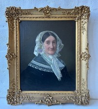 Ölbild Porträt Frau Dorothea