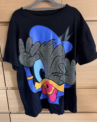 Donald duck shirt damen - duck, strass
