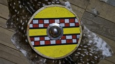 Rundschild Schild Wikinger Mittelalter Larp Reemactment Diy