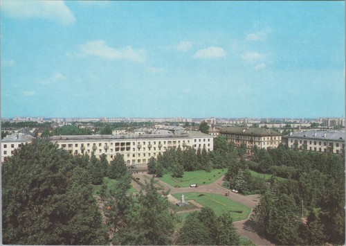Ansichtskarte nowgorod hotel - ansichtskarte,