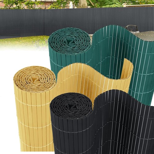 Balkonsichtschutz pvc 90x300cm - balkonsichtschutz,