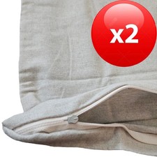 2 Stk Kopfkissenbezug 50x50 cm