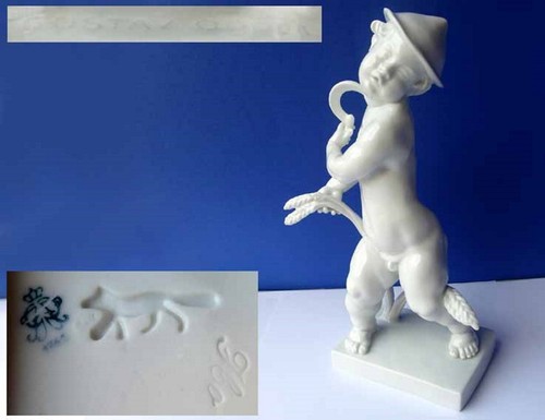 Porzellan figur gustav oppel - porzellan, figur,