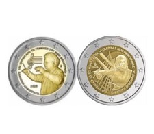 Beide 2 Euro Gedenkmünzen Griechenland 2025 ( Mikis und Bouboulina )