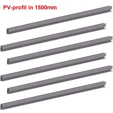 PV Solarprofil ALU PV-Anlage Befestigungs Montageschiene Flachdach Ziegeldach