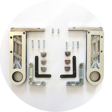 * 1 Orig. USM Haller Scharnier Scheren Set Federbandscharnier für Klappe Tür *