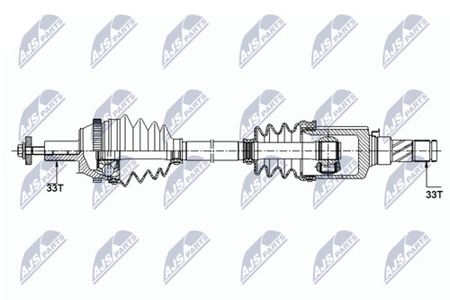 Nty antriebswelle npw 120 - nty, npw-me-120