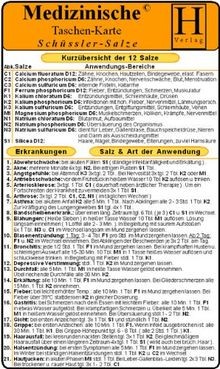 Schüssler salze medizinische - schüssler-salze.,