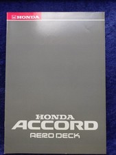 Honda Accord Aero Deck, Prospekt