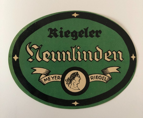 Bieretikett brauerei meyer - meyer, &