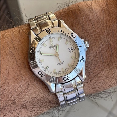 Philip uhr 900 quarz atm - aq,