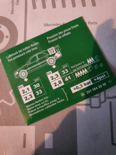 Amg w202 aufkleber - c, 43